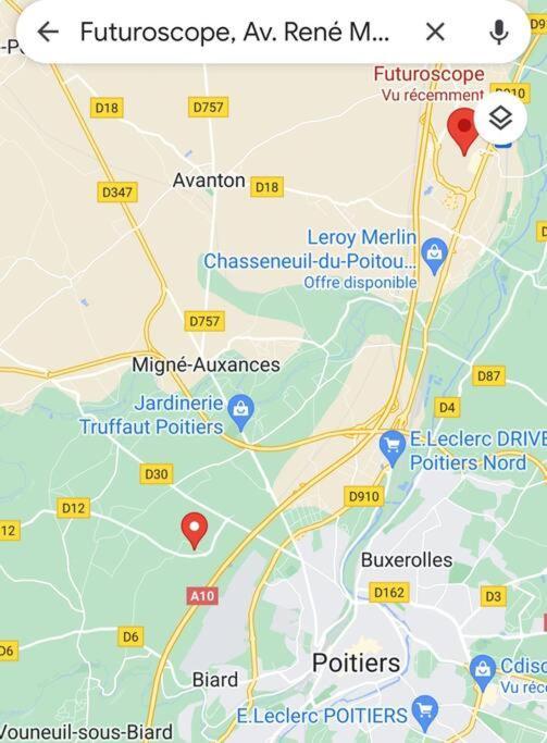 Maison De Vacances A Poitiers,Proche Futuroscope Vouneuil-sous-Biard Exteriör bild